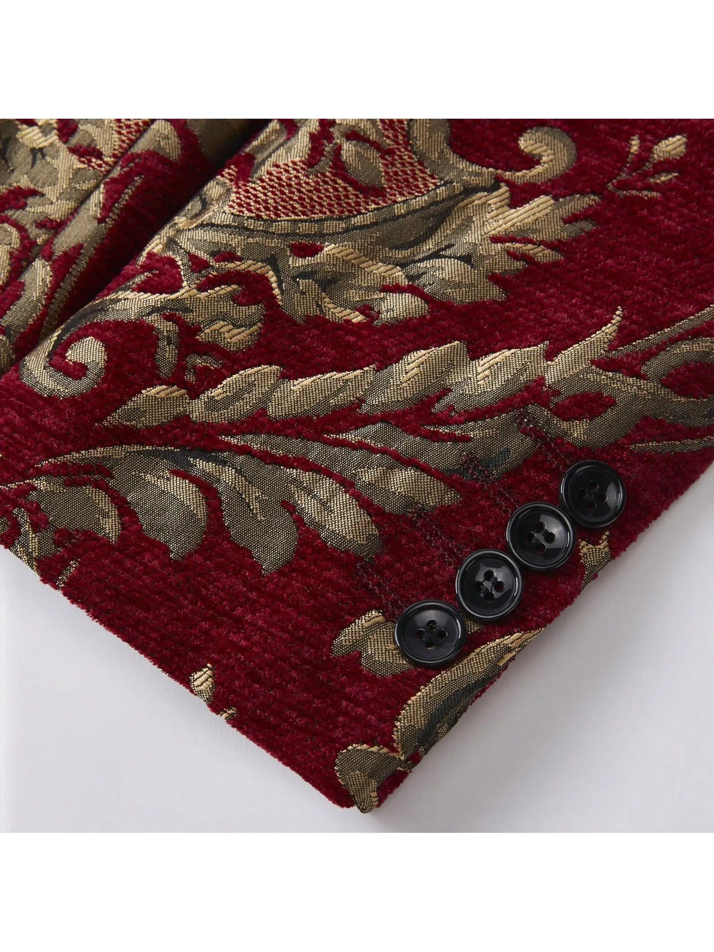 Mens Suit Jacquard Silm Fit 2-Piece Shawl Lapel Tuxedo Wedding Party Prom Suit Set