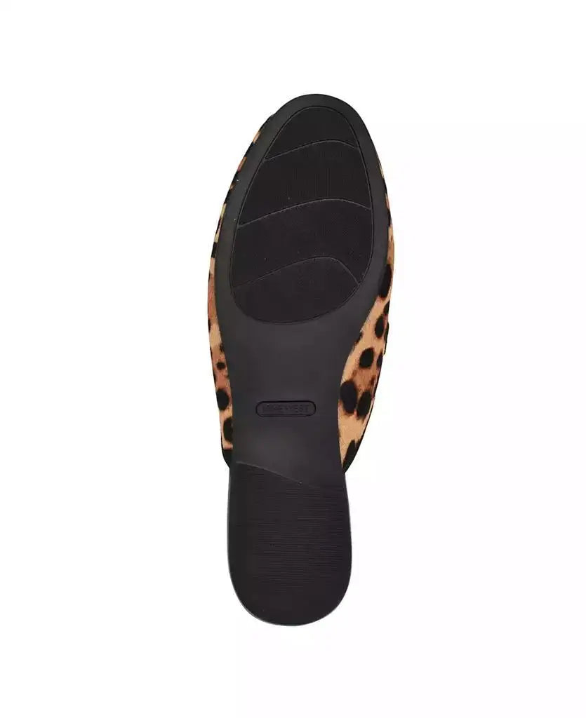 Nine West | Women's Bhalya Round Toe Slip-On Flat Casual Mules