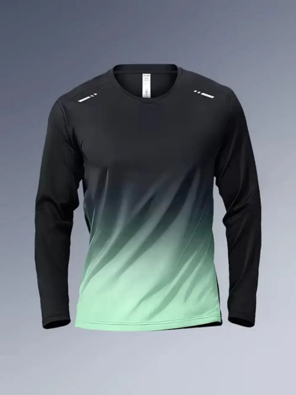 Men's Long Sleeves T-Shirt Fitness Clothes Men's Spring Autumn Quick-Drying Clothes Training Sports T-Shirt Stylish Running Tops