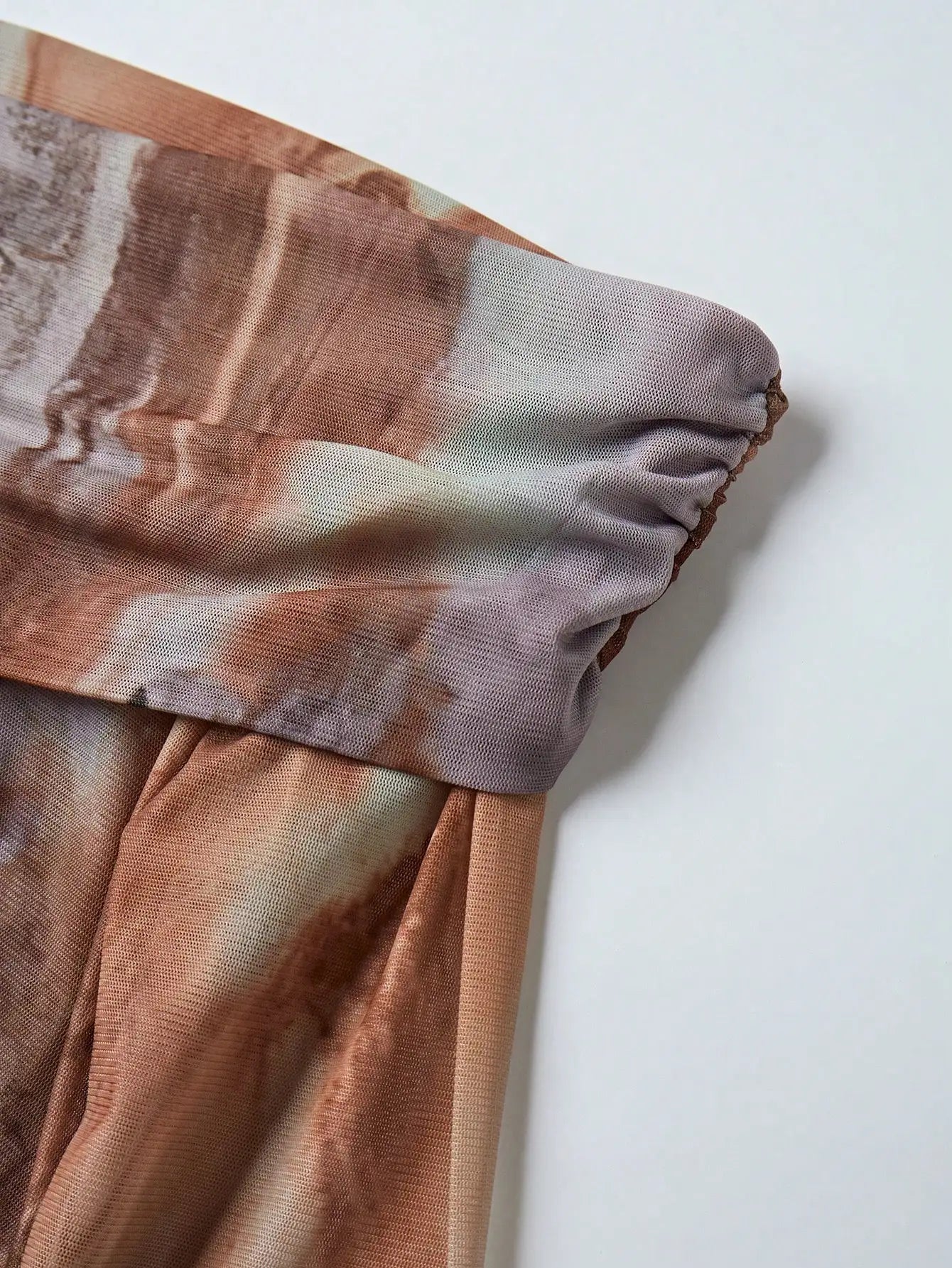 2025 latest women's retro fashion print sexy one-word shoulder long sleeve one-step skirt