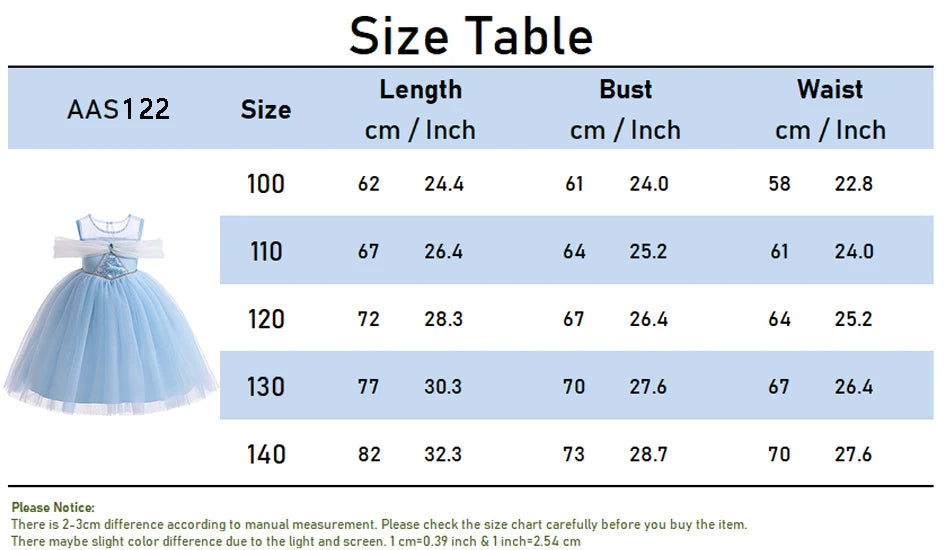 Elsa Summer Princess Dress Girls Cosplay Masquerade Party Vestidos Kids Birthday Clothes Children Carnival Halloween Gown