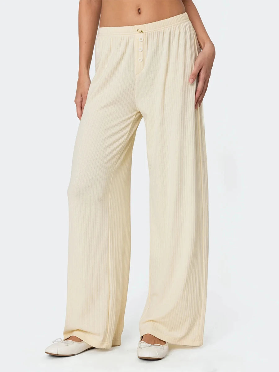 Elegant Floral Print Sleeveless Top and High Waisted Trousers Set Stylish 2-Piece Summer Outfit for Women