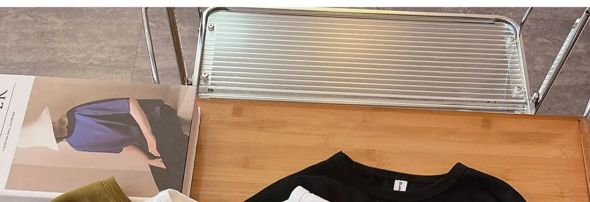 Autumn Boys Long-sleeved T-shirt Spring and Autumn 2023 New Children's Solid Color Irregular Bottoming Shirt Baby Inner Tops