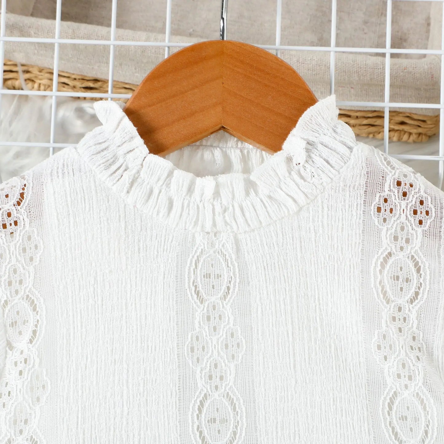 Baby Girl Spring and Autumn High Neck Long sleeved Dress 3 Pcs Set Vest+Base Coat+Short Skirt Children Clothing Age For 2-7 Year