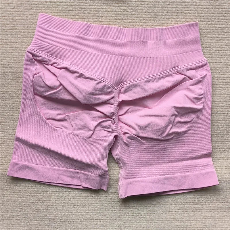 Gym Running Shorts Scrunch Butt Shorts Women Biker Cycling Shorts Seamless Leggings Sexy Athletic Yoga Shorts