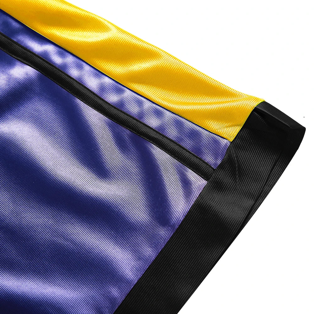 4-piece men's casual striped basketball shorts summer basketball running fitness quick drying shorts