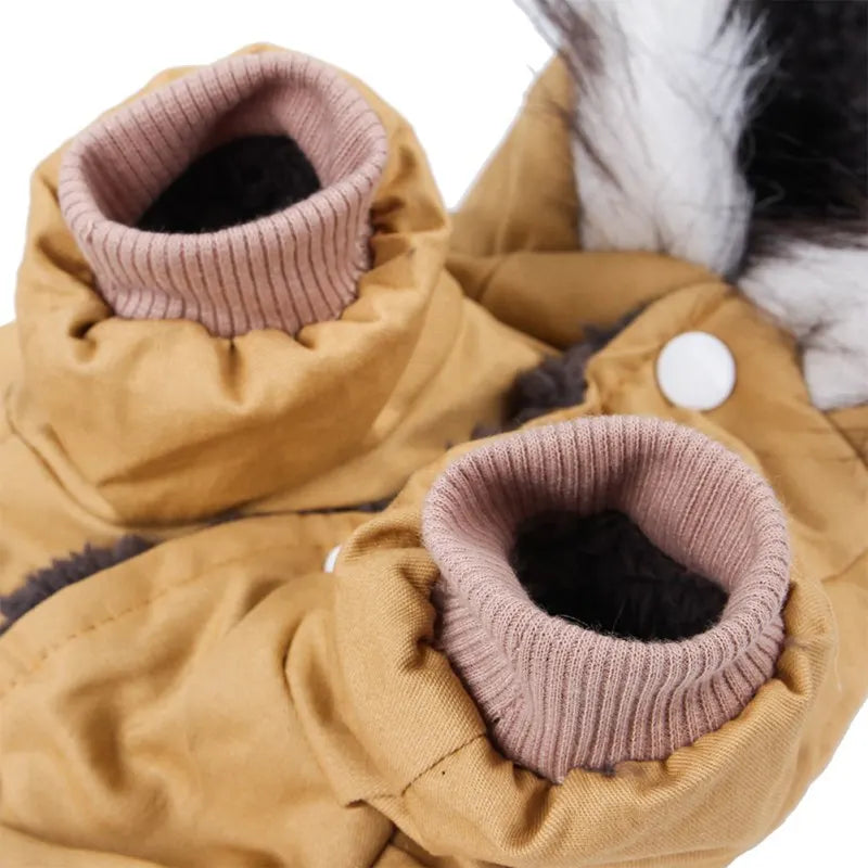 Winter Dog Clothes Puppy Pet Dog Coat Jacket For Small Medium Dog Thicken Warm Hoodie Pets Clothing