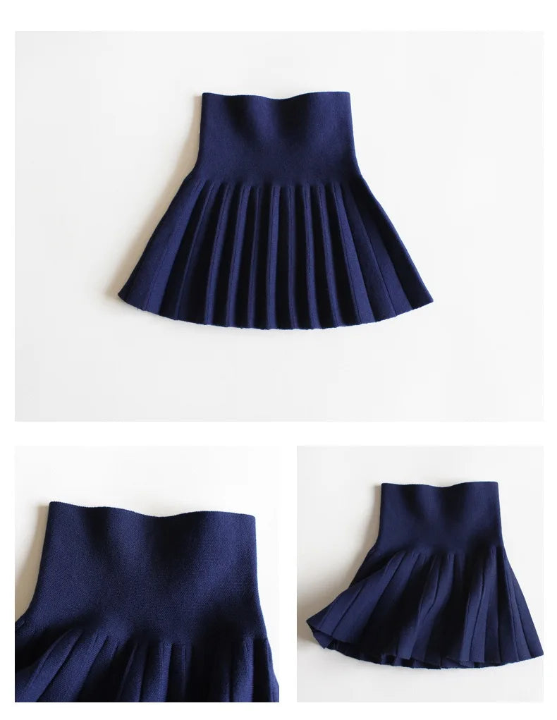 1pcs Kids Cute Slim Fit Tutu Short Skirt Girls Pleated Skirt Childrens Baby Solid Sweet Pink Beach Mini Princess Skirt 110-170cm