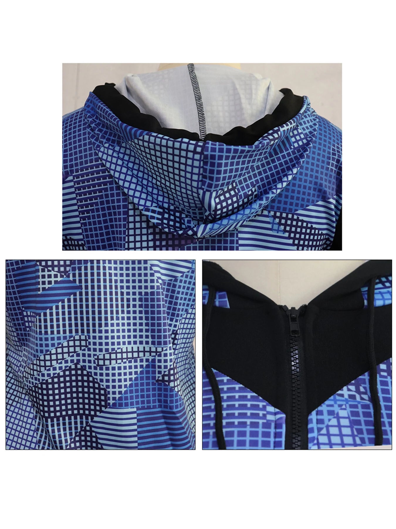 casual 2 piece outfit for women digital print long sleeve jacket and pants set