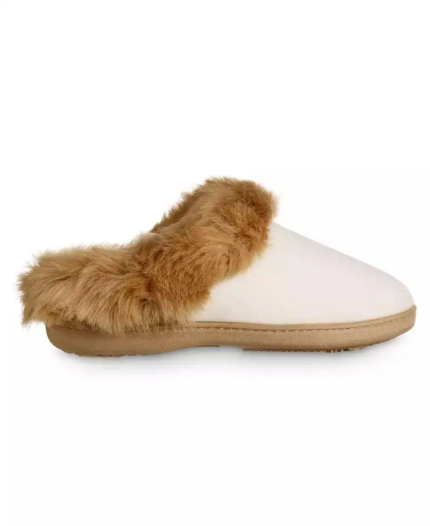 Isotoner Signature | Women's Velour Valerie Comfort Hoodback Slippers