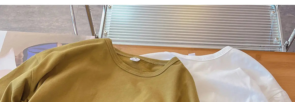 Autumn Boys Long-sleeved T-shirt Spring and Autumn 2023 New Children's Solid Color Irregular Bottoming Shirt Baby Inner Tops