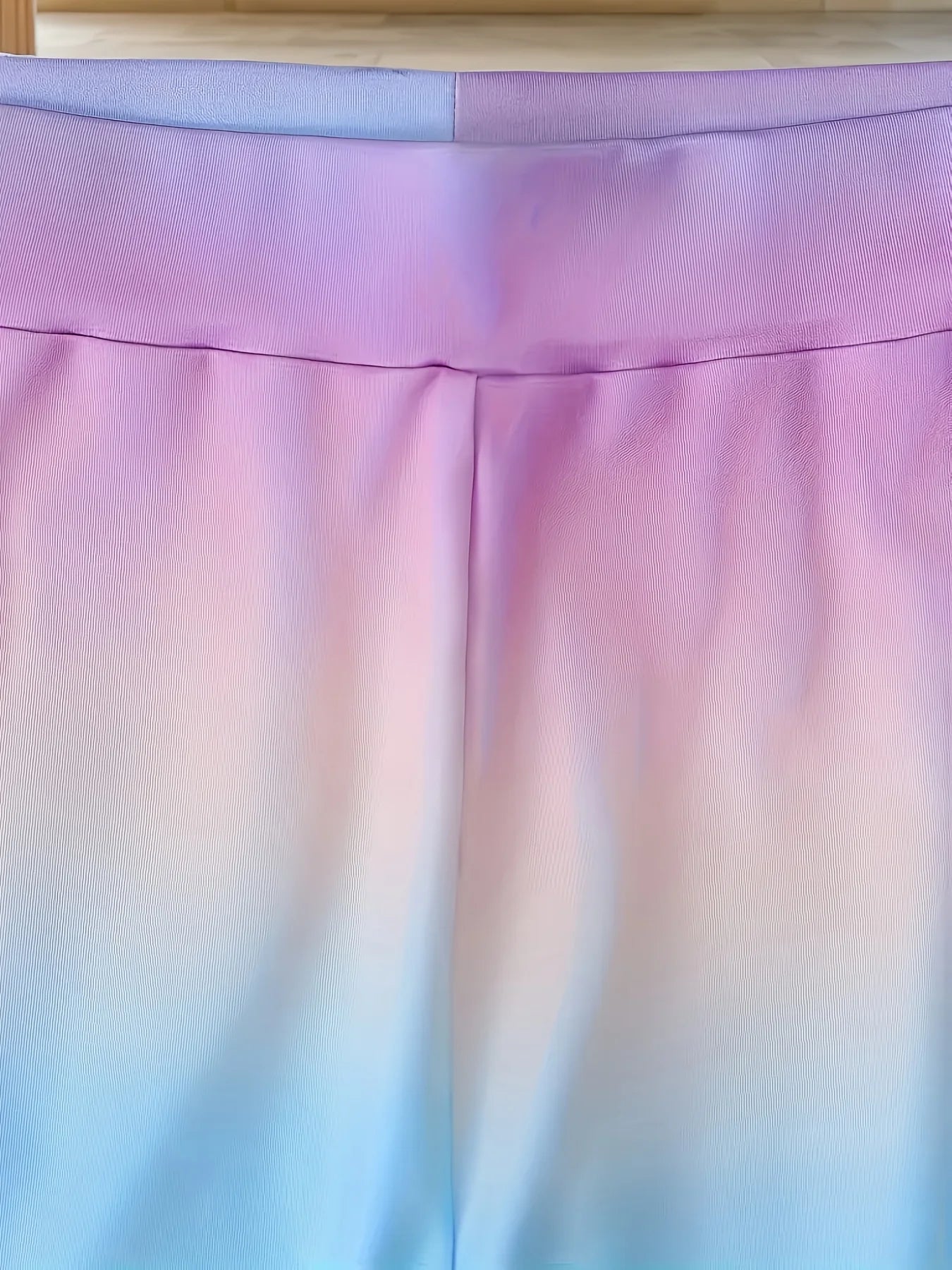 2025 gradient color elegant suit jacket set, double breasted lapel long sleeved suit jacket and pants clothing,