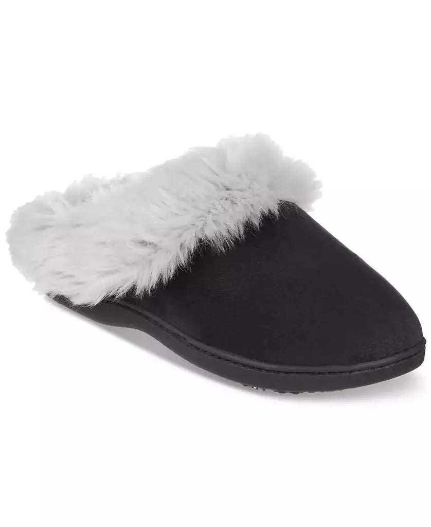 Isotoner Signature | Women's Velour Valerie Comfort Hoodback Slippers