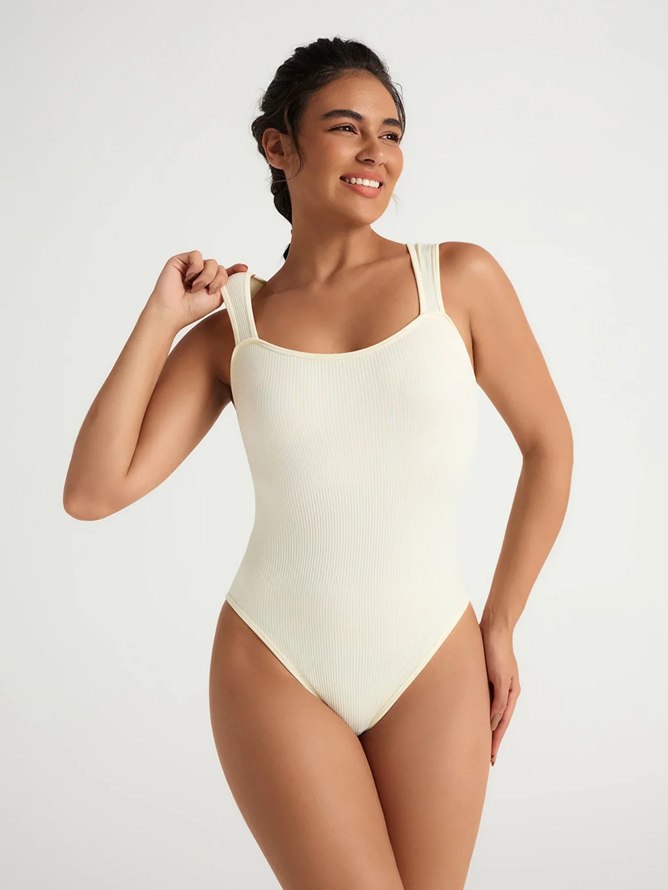 Sleeveless Knit Seamless Bodysuit Hot Summer Bodycon Fitness Yoga Training High Elastic Sports Rompers Clubwear