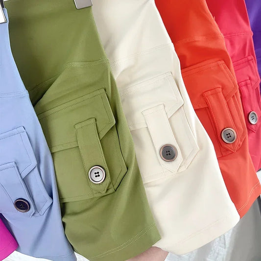 Women Yoga Shorts High Waist Workout Shorts Fitness Yoga Lift Butt Fitness Ladies Yoga Gym Running Short Pants Sportswear