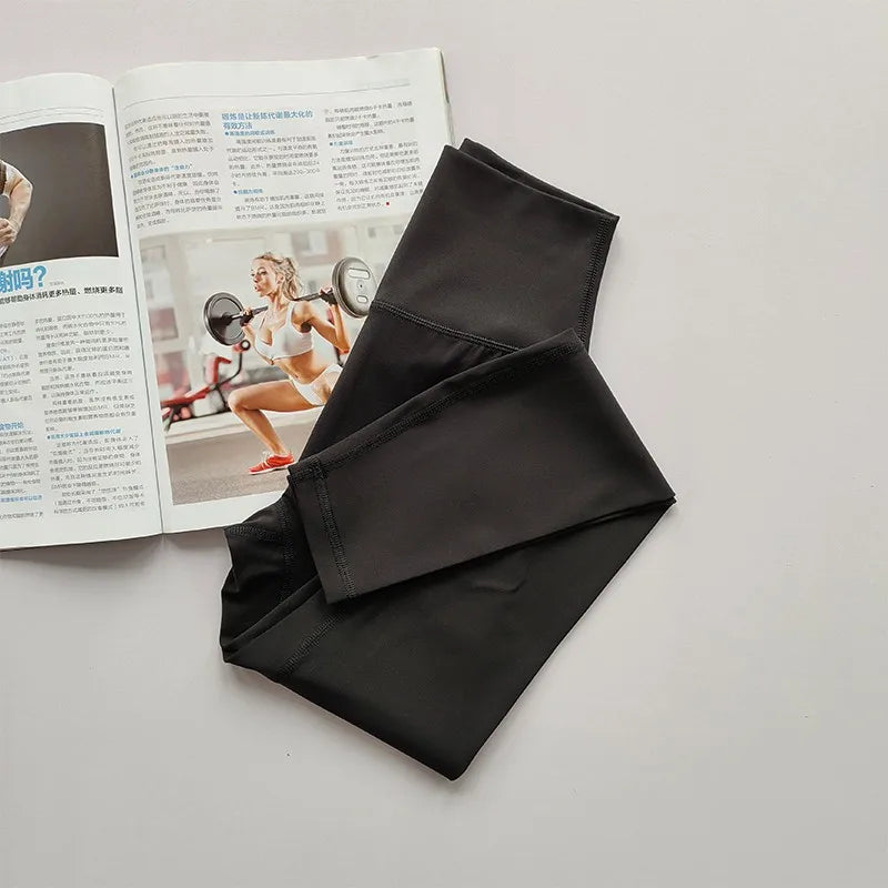 High Waist Sport Leggings for Women, Yoga Leggings, Soft Breathable Sports Tights, Fitness Gym Elastic Pants, High Quality