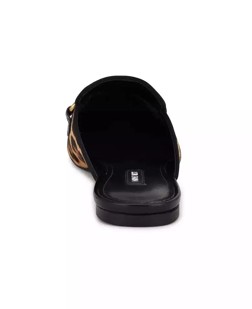 Nine West | Women's Bhalya Round Toe Slip-On Flat Casual Mules