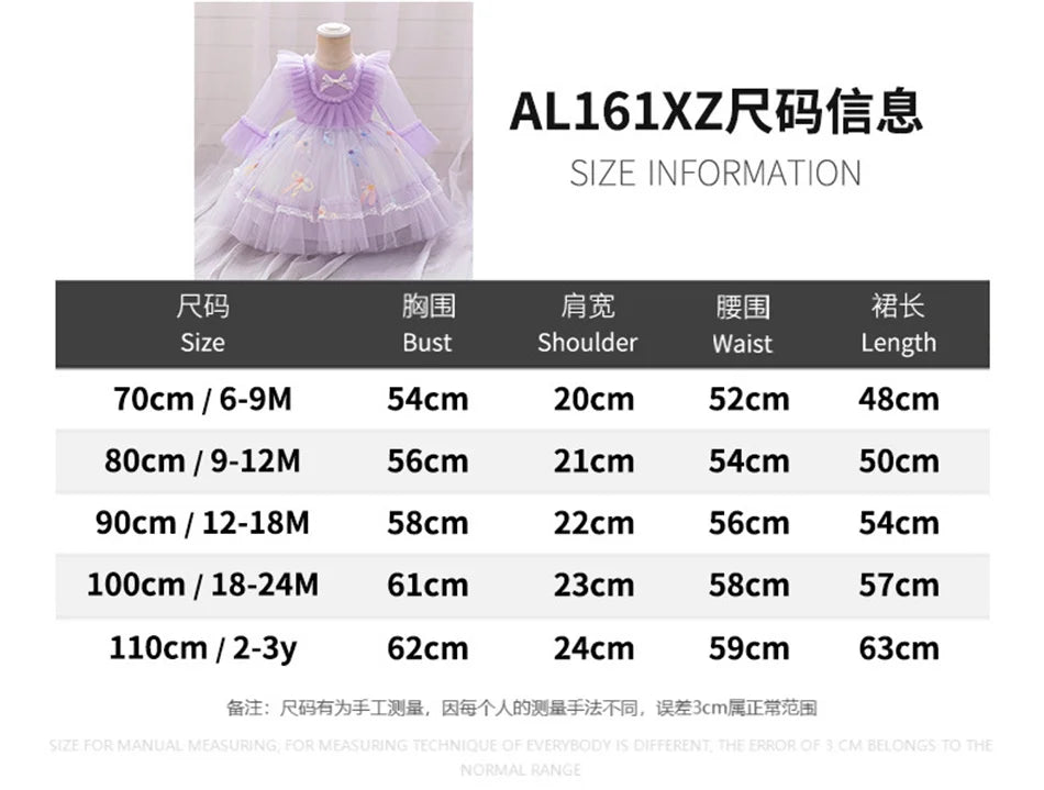 Snow White Rapunzel Sofia Purple Princess Dress Toddler Cosplay Halloween Carnival Party Mesh Gown Girls Birthday Bow Vestidos