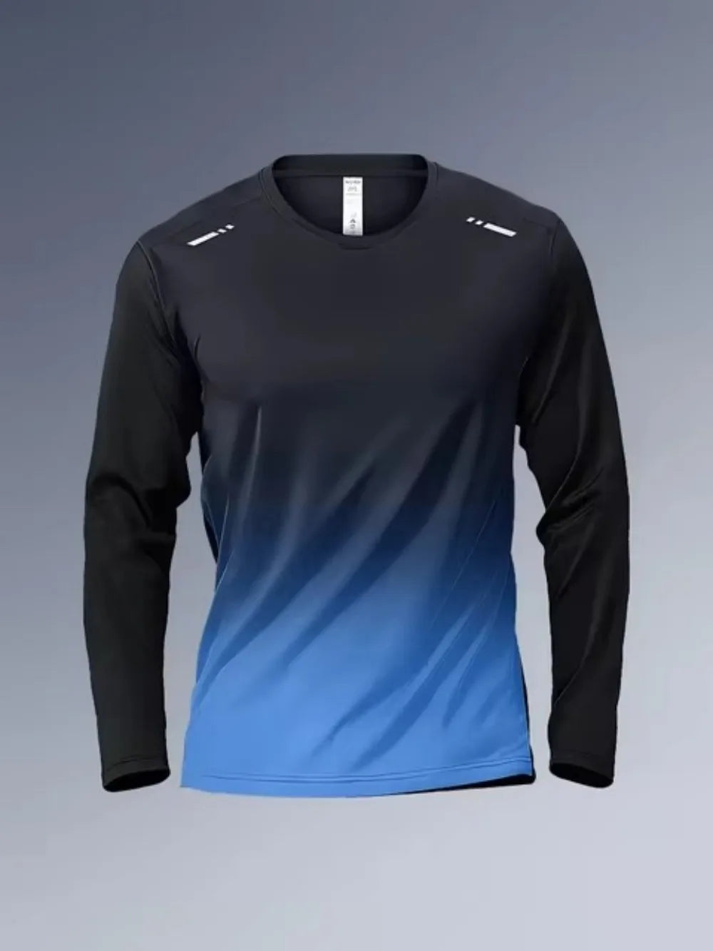 Men's Long Sleeves T-Shirt Fitness Clothes Men's Spring Autumn Quick-Drying Clothes Training Sports T-Shirt Stylish Running Tops