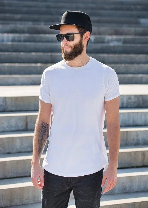 Men's 100 Cotton T-shirt Set Casual Oversized Set Paris Letter Printed Loose Round Neck Short Sleeved T-shirt+shorts Two-piece