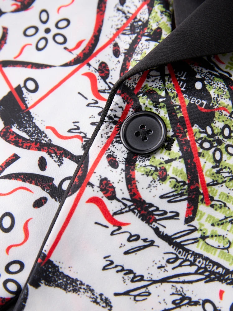 Men's single-breasted suit set in various colors, featuring a slim-fitting fashionable jacket with a lapel, and a dress set