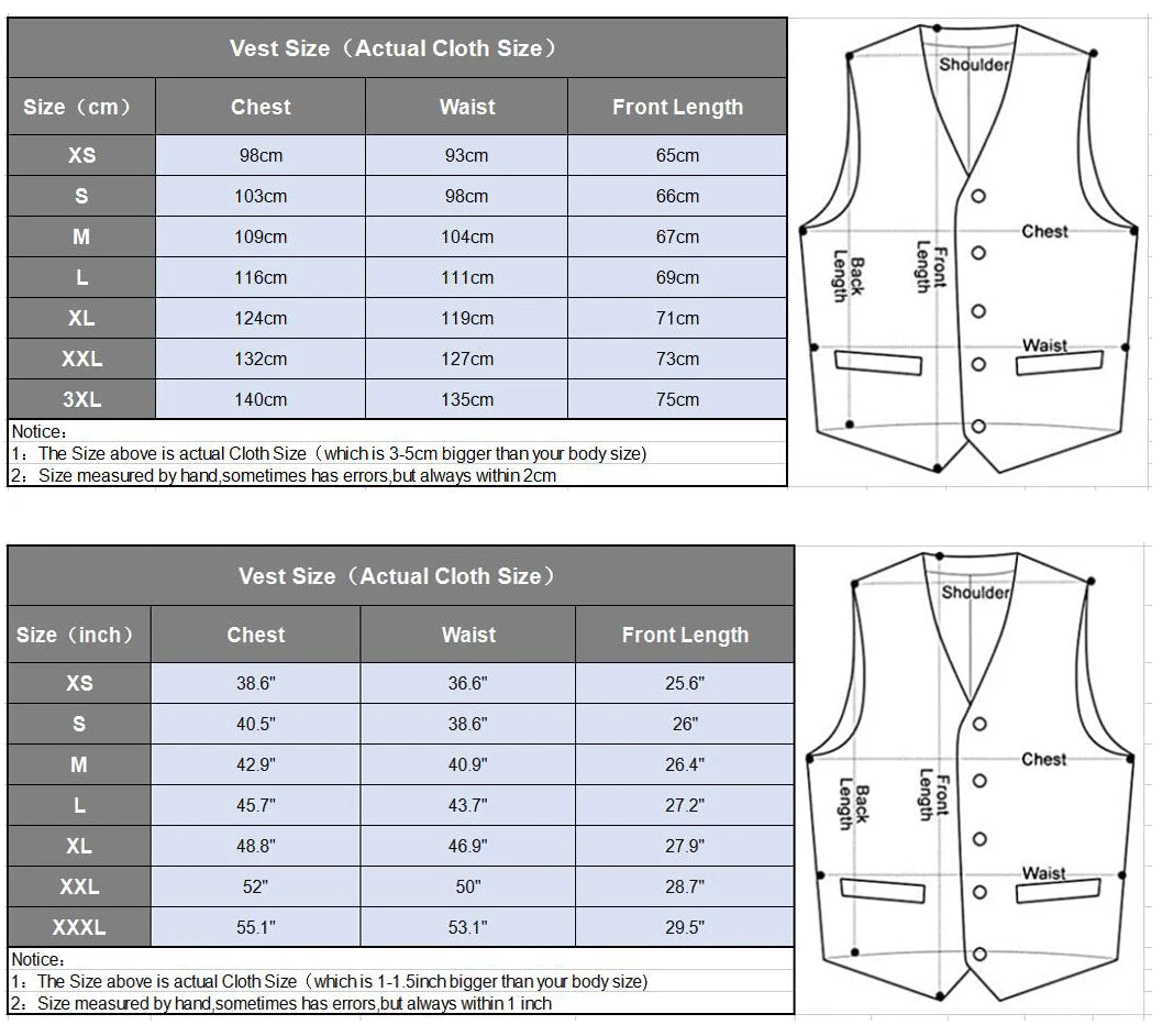 Vintage Suede Leather Men's Vest Slim Fit Sleeveless Jacket V-Neck Regular Fit Suit Vest Waistcoat for Prom
