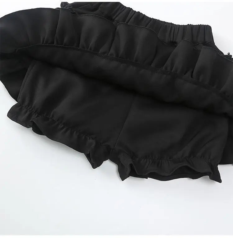 Summer Baby Girls Cake Skirts Solid Elastic Waist Children Girl Pleated Skirts High Quality Preppy Style Junior Girl Dance Skirt