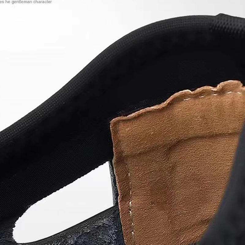 Summer Men's Casual Sandals Fashion Hollow Out Breathable Shoes Flat Business Soft Bottom  Sandalias Outdoor Beach Shoes