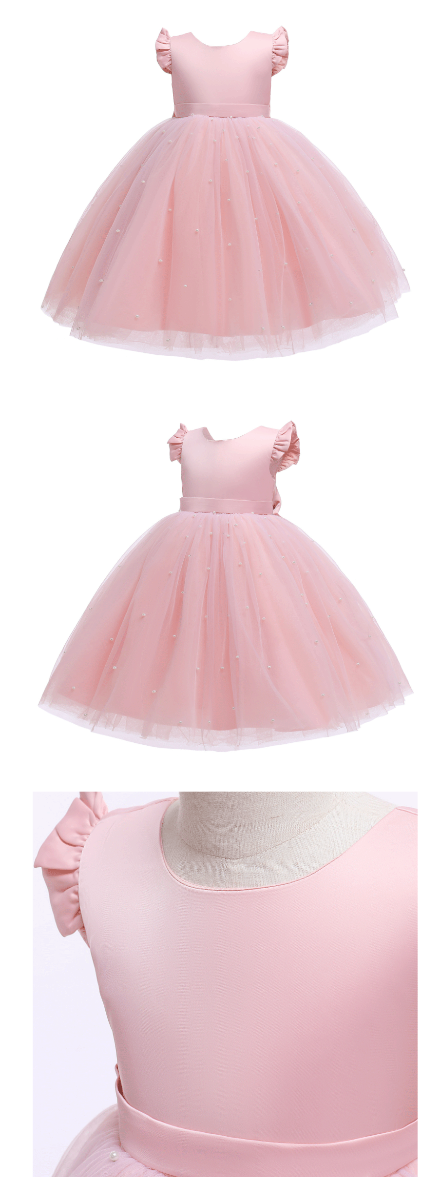 Baby Girls Summer Dresses 2 3 6 8 10Yrs Cute Kids Birthday Princess Dress Children Casual Clothes Sleeveless Girls Layered Dress