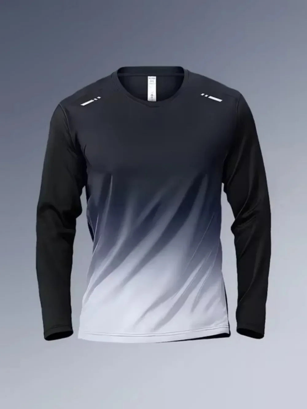 Men's Long Sleeves T-Shirt Fitness Clothes Men's Spring Autumn Quick-Drying Clothes Training Sports T-Shirt Stylish Running Tops