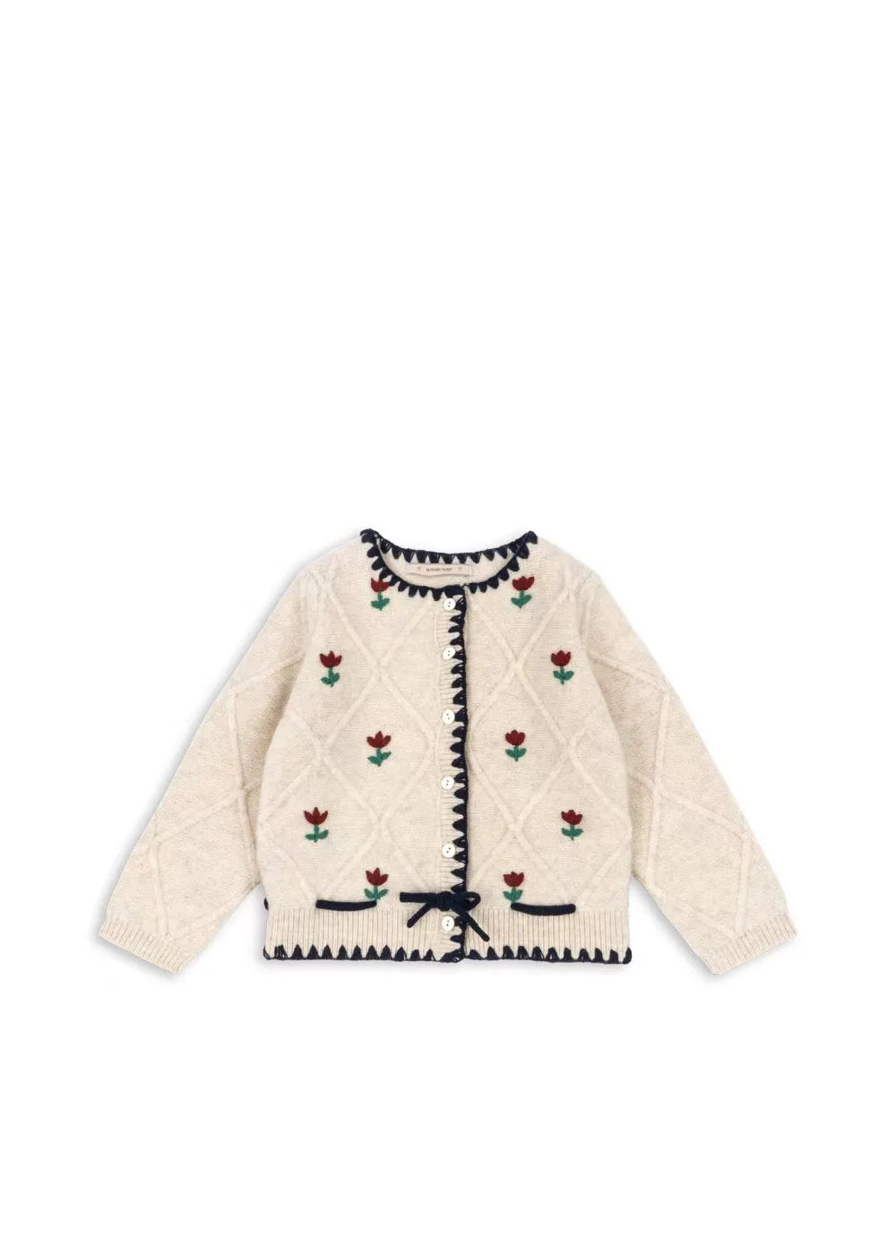Konges Slojd Winter Baby Girls Cherry Knitted Dress Cardigan Sweaters Kids Clothes Girls Knitwear Denim Dress Coats Jeans Suits