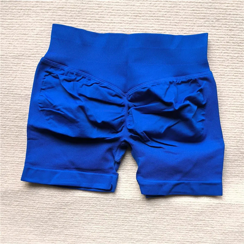 Gym Running Shorts Scrunch Butt Shorts Women Biker Cycling Shorts Seamless Leggings Sexy Athletic Yoga Shorts