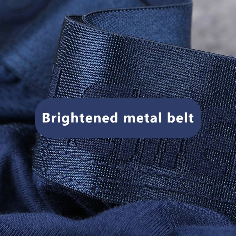 Men's Running Shorts Boxers Shorts pants Modal Underwear Ice Silk Panties Man Breathable Pouch Middle Long Leg Sports Underpants