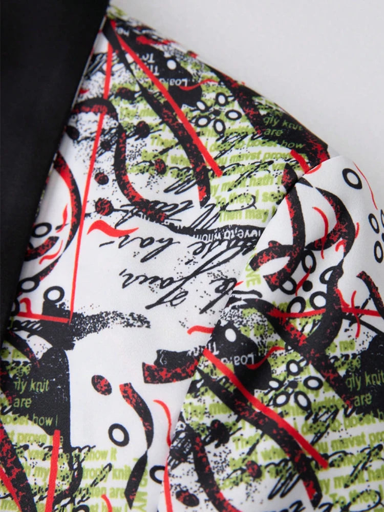 Men's single-breasted suit set in various colors, featuring a slim-fitting fashionable jacket with a lapel, and a dress set