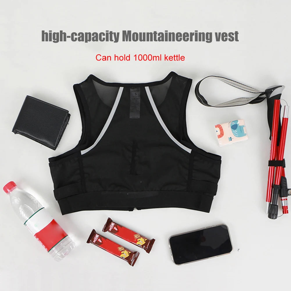 Running Hydration Vest Pack Elastic Jogging Kettle Knapsack Breathable Lightweight Jacket Backpacks Sports Supplis Accessories
