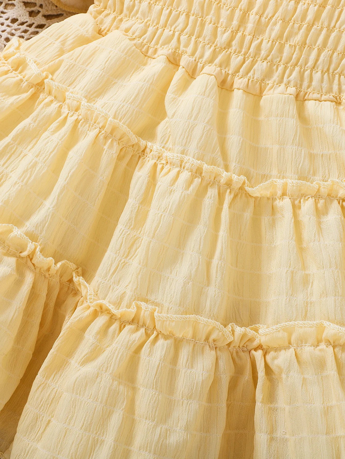 2025 New Girl's Dress with Embroidered Sleeves and Splicing Cake Skirt for Baby Girls 2 and 6 Years Old, Fashionable and Stylish