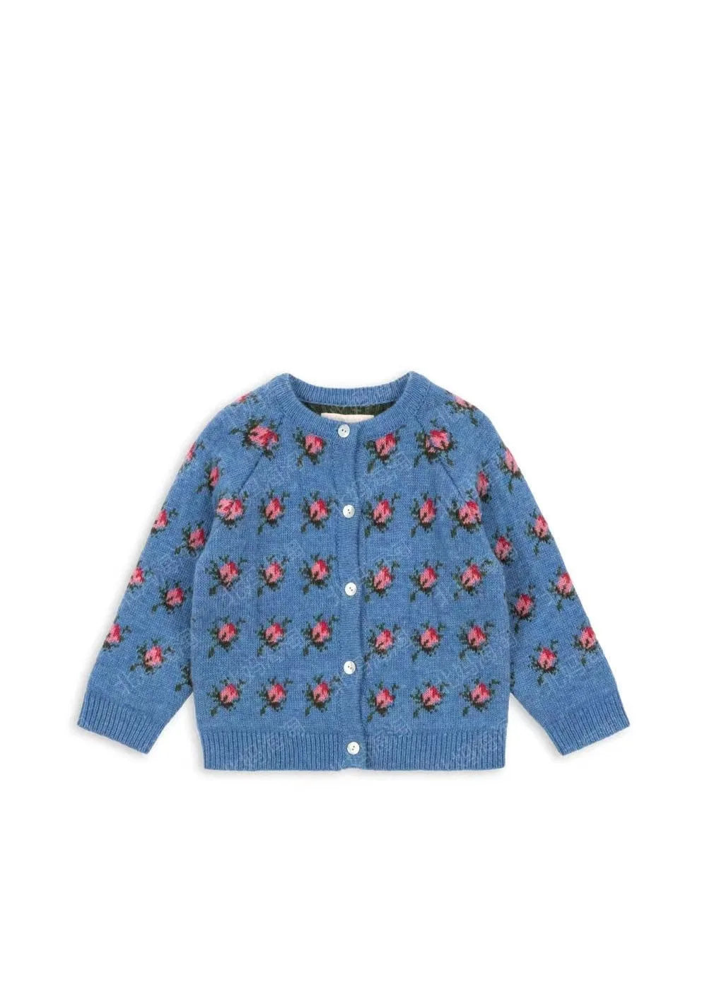 Konges Slojd Winter Baby Girls Cherry Knitted Dress Cardigan Sweaters Kids Clothes Girls Knitwear Denim Dress Coats Jeans Suits