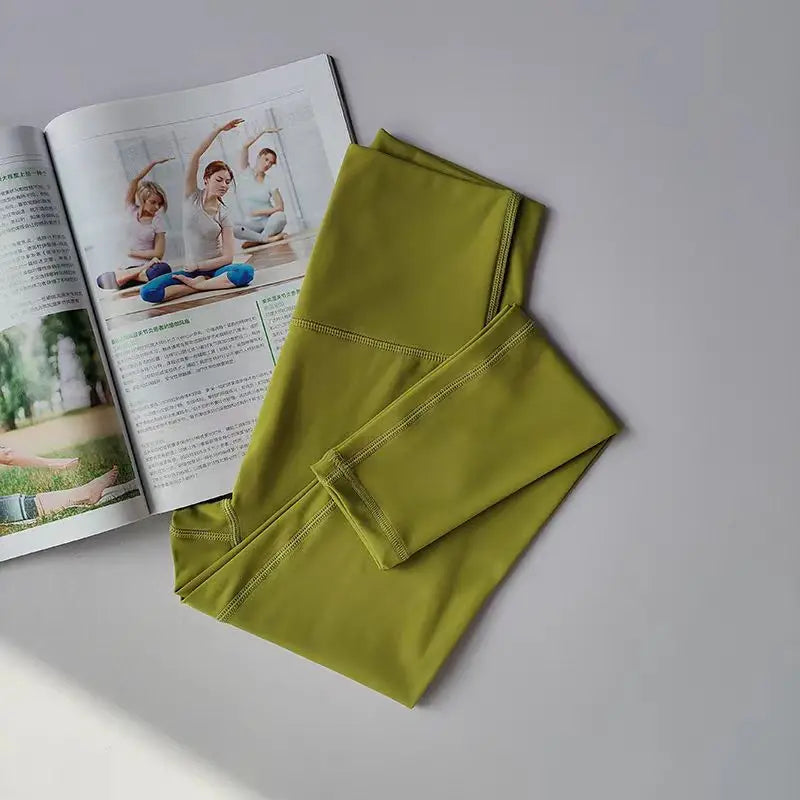 High Waist Sport Leggings for Women, Yoga Leggings, Soft Breathable Sports Tights, Fitness Gym Elastic Pants, High Quality