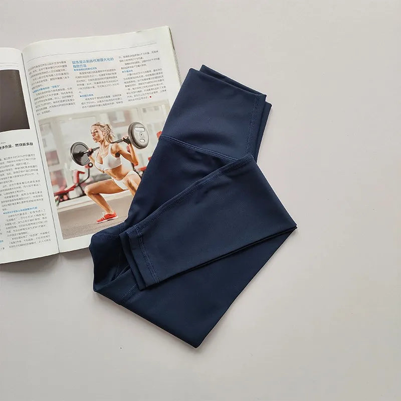 High Waist Sport Leggings for Women, Yoga Leggings, Soft Breathable Sports Tights, Fitness Gym Elastic Pants, High Quality