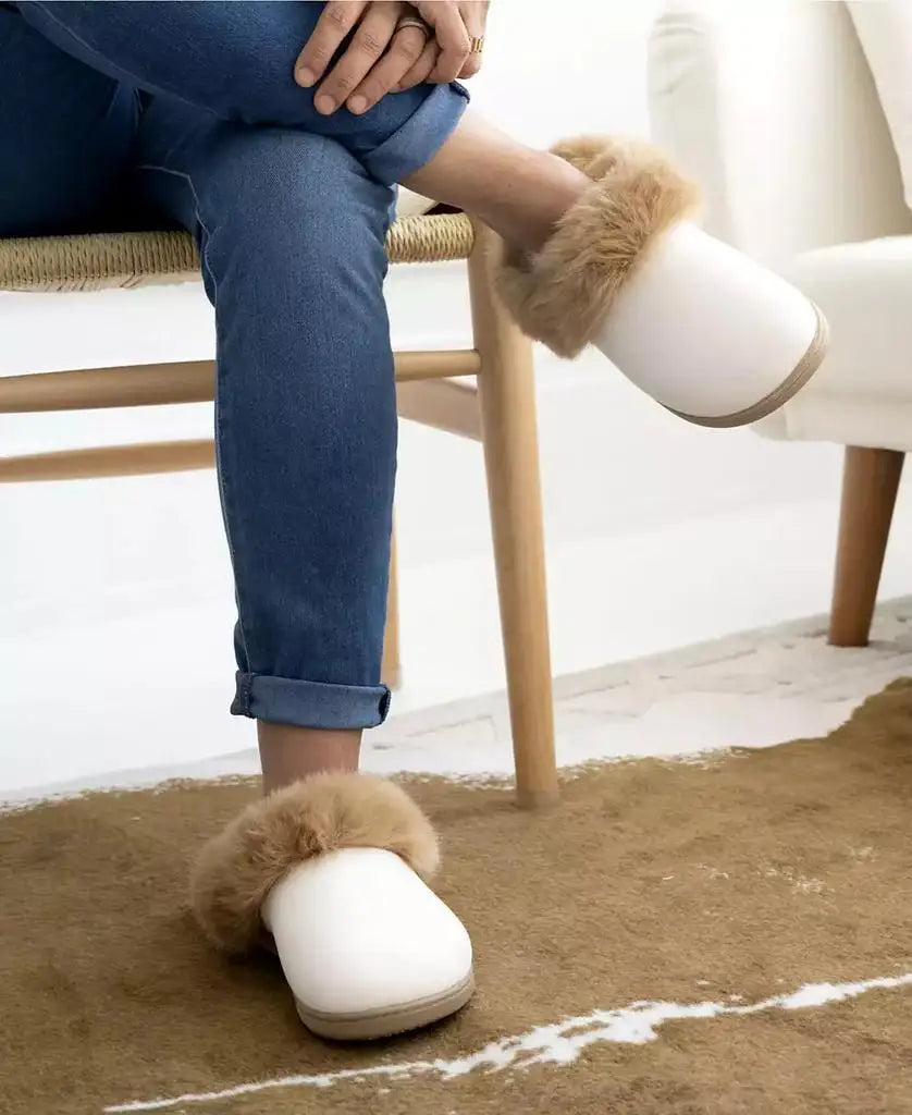 Isotoner Signature | Women's Velour Valerie Comfort Hoodback Slippers