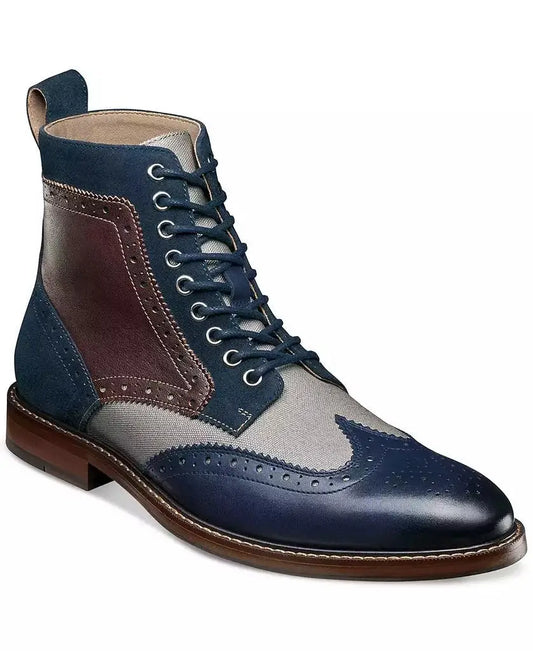Stacy Adams | Men's Finnegan Wingtip Lace-Up Boot
