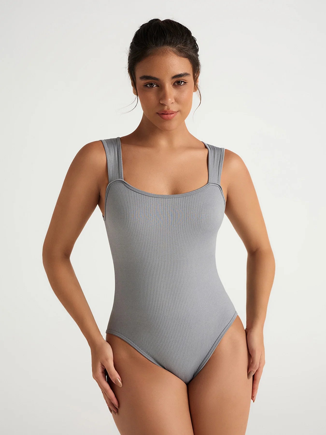 Sleeveless Knit Seamless Bodysuit Hot Summer Bodycon Fitness Yoga Training High Elastic Sports Rompers Clubwear