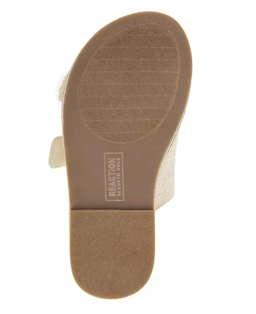 Kenneth Cole Reaction | Women's Sydney Two Band Jewel Buckle Flat Sandals