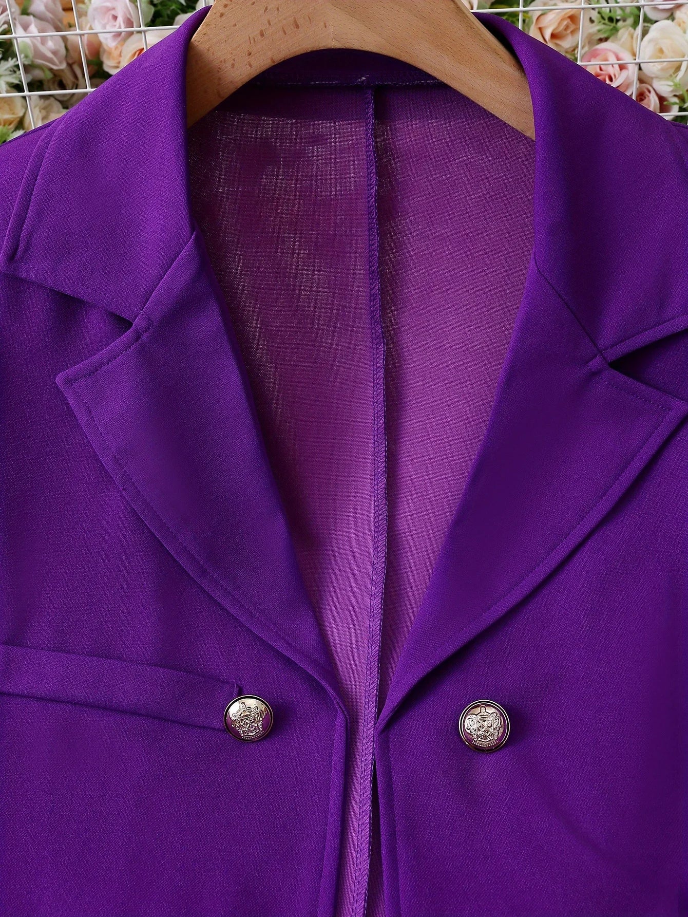 New floral digital print stretch suit hot-selling set