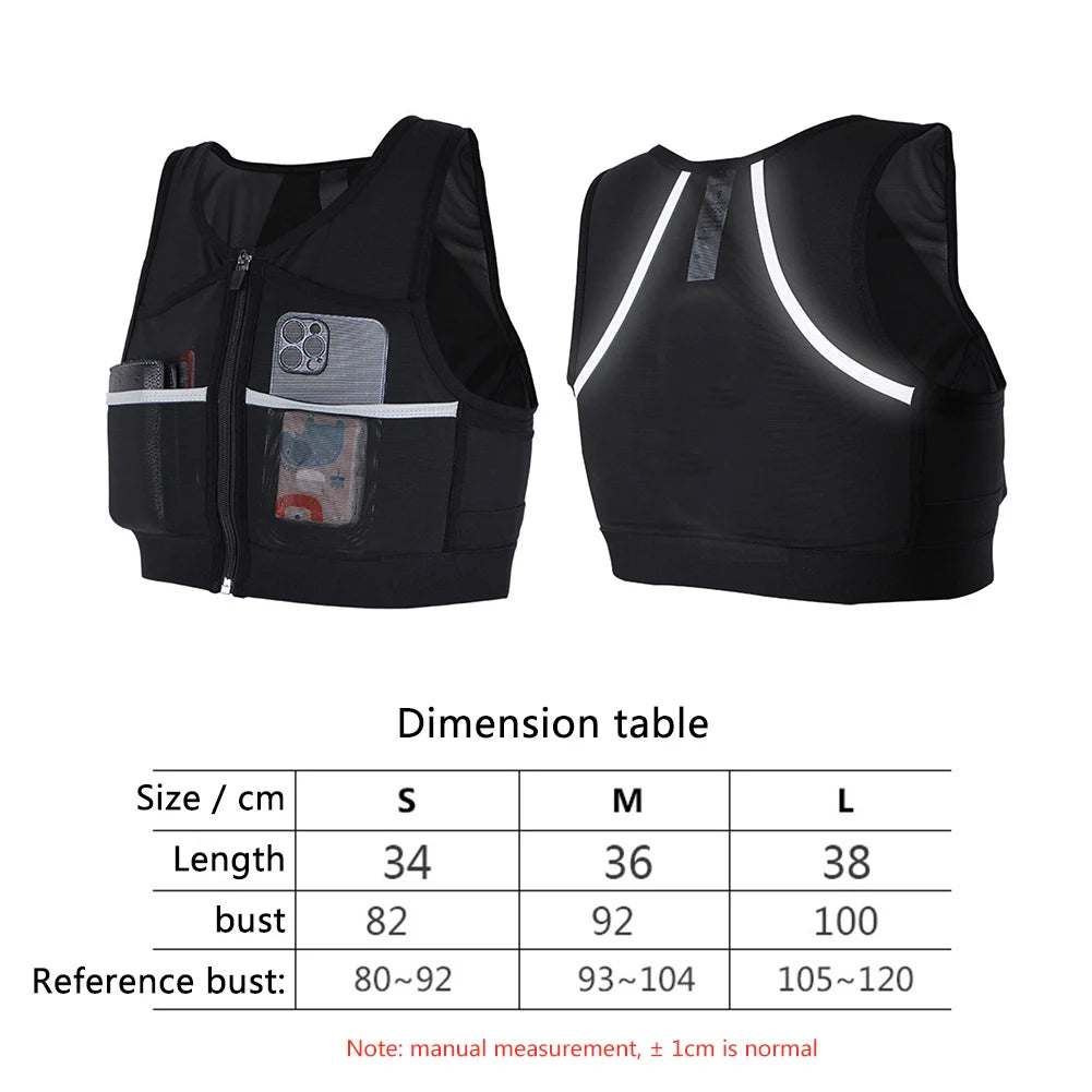 Running Hydration Vest Pack Elastic Jogging Kettle Knapsack Breathable Lightweight Jacket Backpacks Sports Supplis Accessories