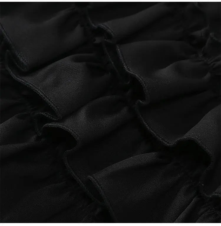 Summer Baby Girls Cake Skirts Solid Elastic Waist Children Girl Pleated Skirts High Quality Preppy Style Junior Girl Dance Skirt