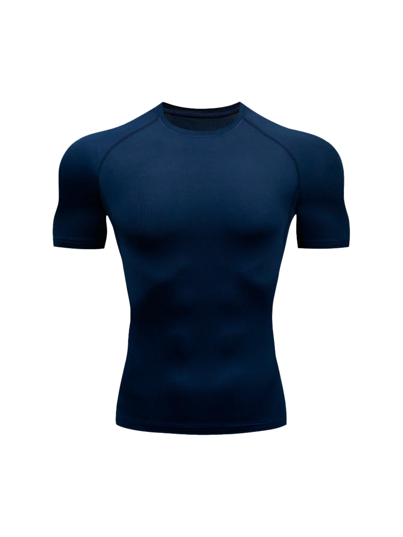 Men's Gym Training T Shirt, Outdoor, Jogging, Running Sportswear, Tight, Stretchy, Breathable Compression Top, Summer
