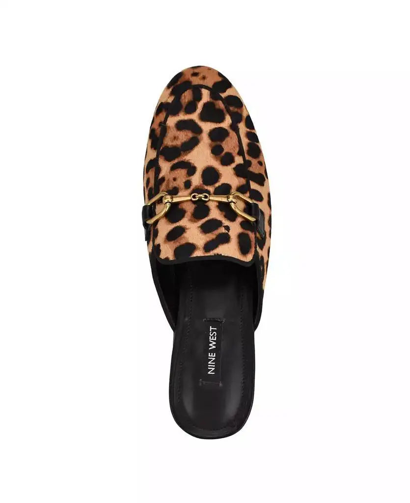 Nine West | Women's Bhalya Round Toe Slip-On Flat Casual Mules
