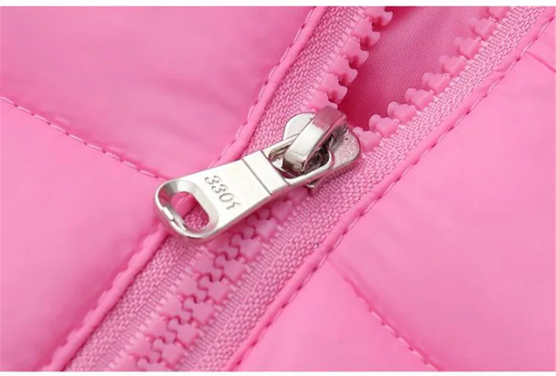 4-16 Years Girls Boys Down Jacket Autumn Coats Children Clothing  Kids Hooded Down Cotton Outerwear Boys Warm Snowsuit Jackets