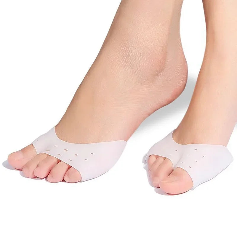 1 Pair Girls Women Belly Ballet Half Shoes Split Soft Sole Paw Dance Feet Protection Toe Pad Well Feet Foot